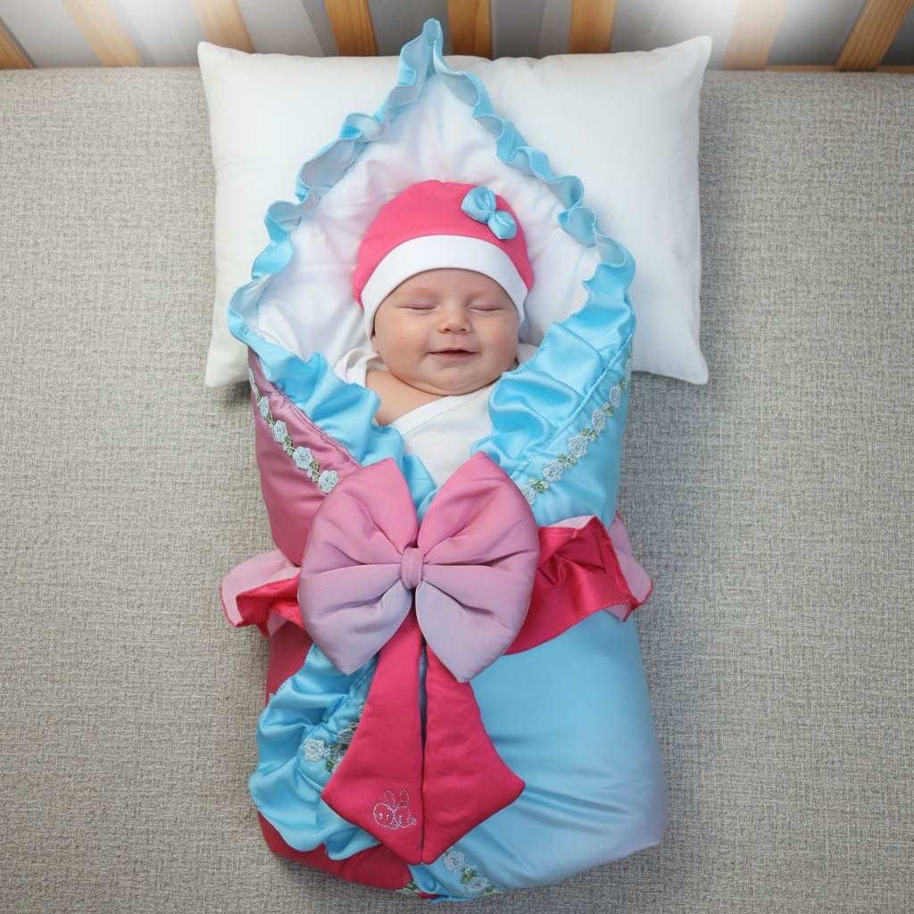 DreamSoft Ombre Baby Drape Set