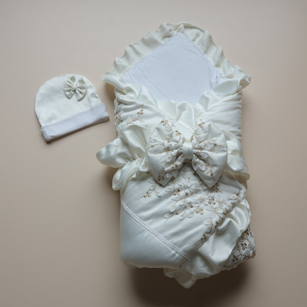 Snow Petal Drape Set