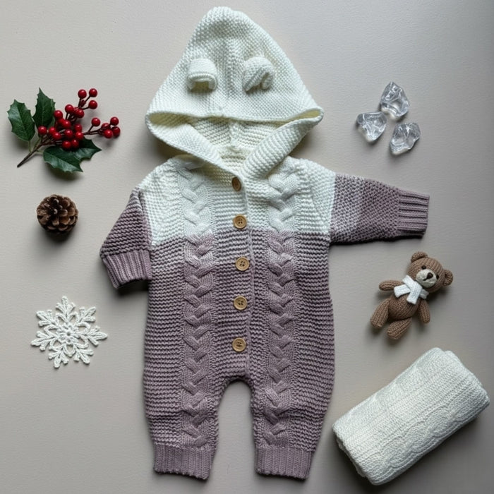 The Lilac Ombre Bunny Knit