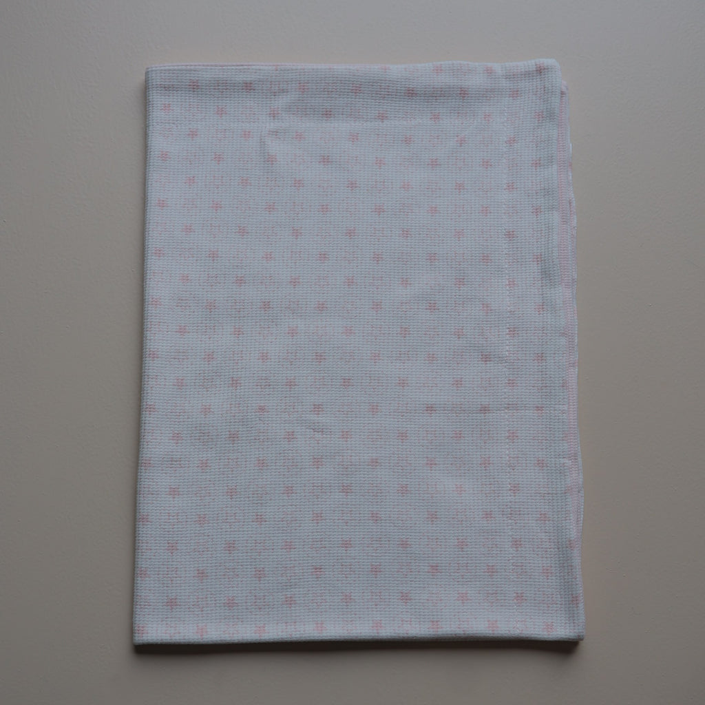 Blush Starry Snuggles Reversible Blanket & Toy Set