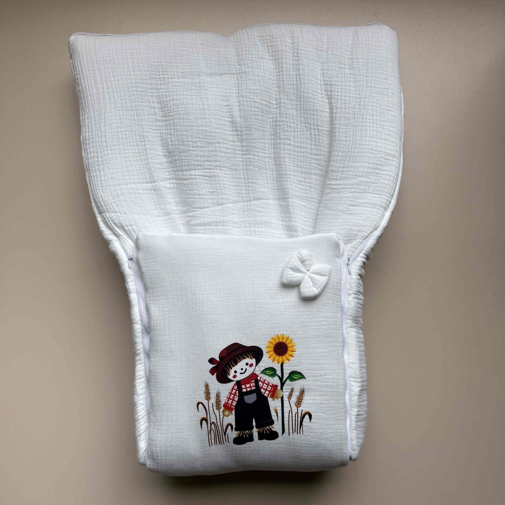 Sunflower Dreams Muslin Sleeping Bag
