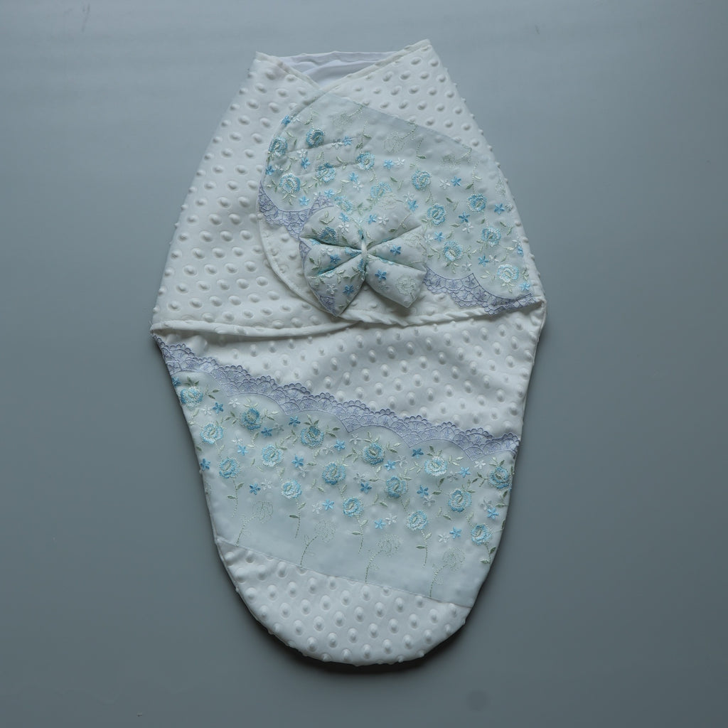 Pastel Bloom Newborn Wrap