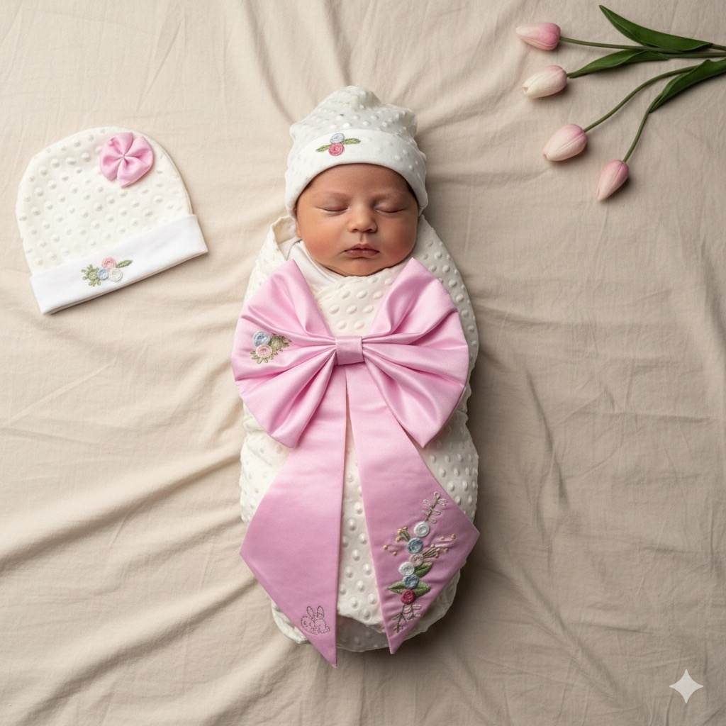 Rose Meadow Swaddle Set
