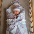 Sky and Rose Wrap