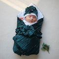Emerald Serenity Baby Drape Set