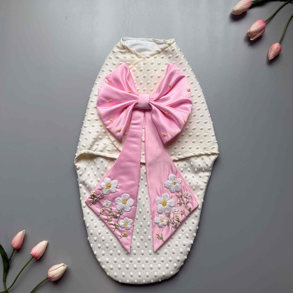 Blush Blossom Swaddle Set