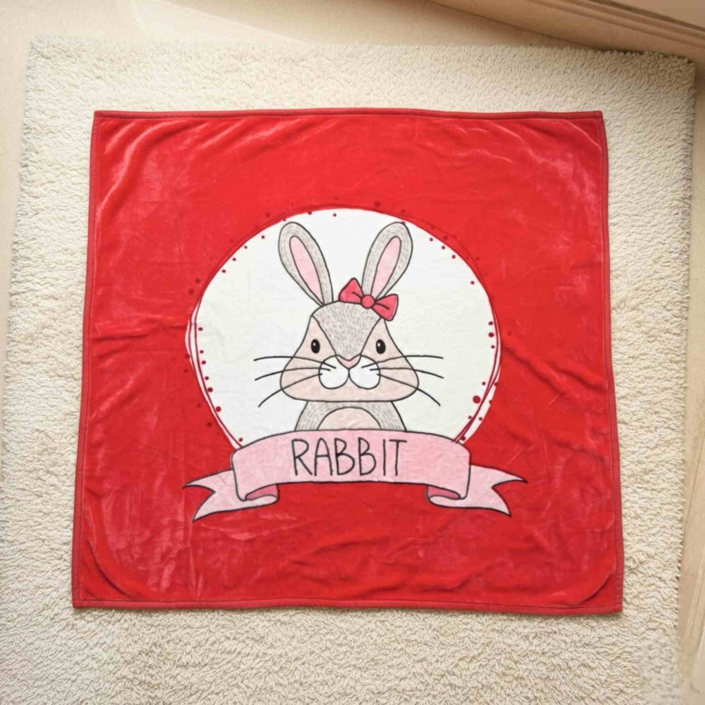 Baby Aroosa Bunny Snuggle Blanket