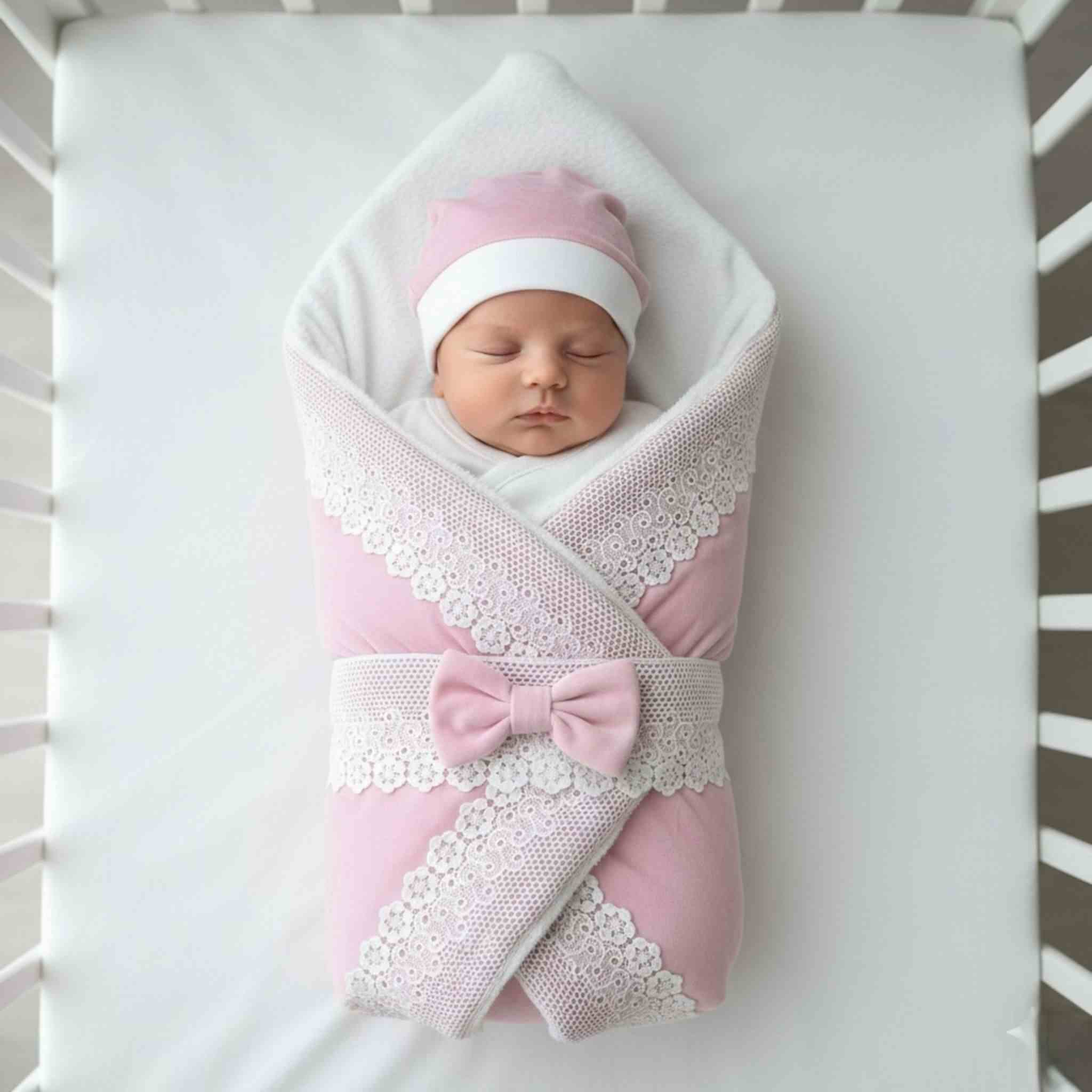 Pink Velvet Lace Dream Drape Set