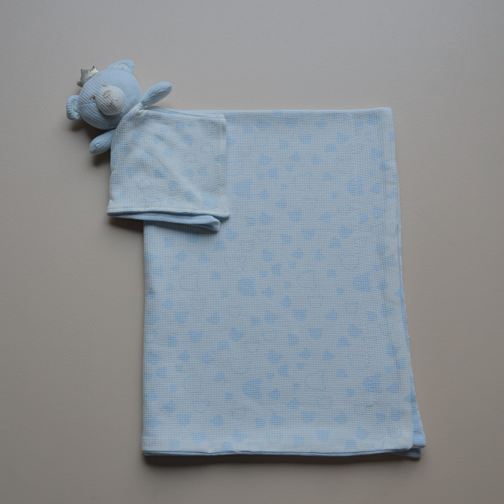 Little Prince Reversible Blanket & Toy Set