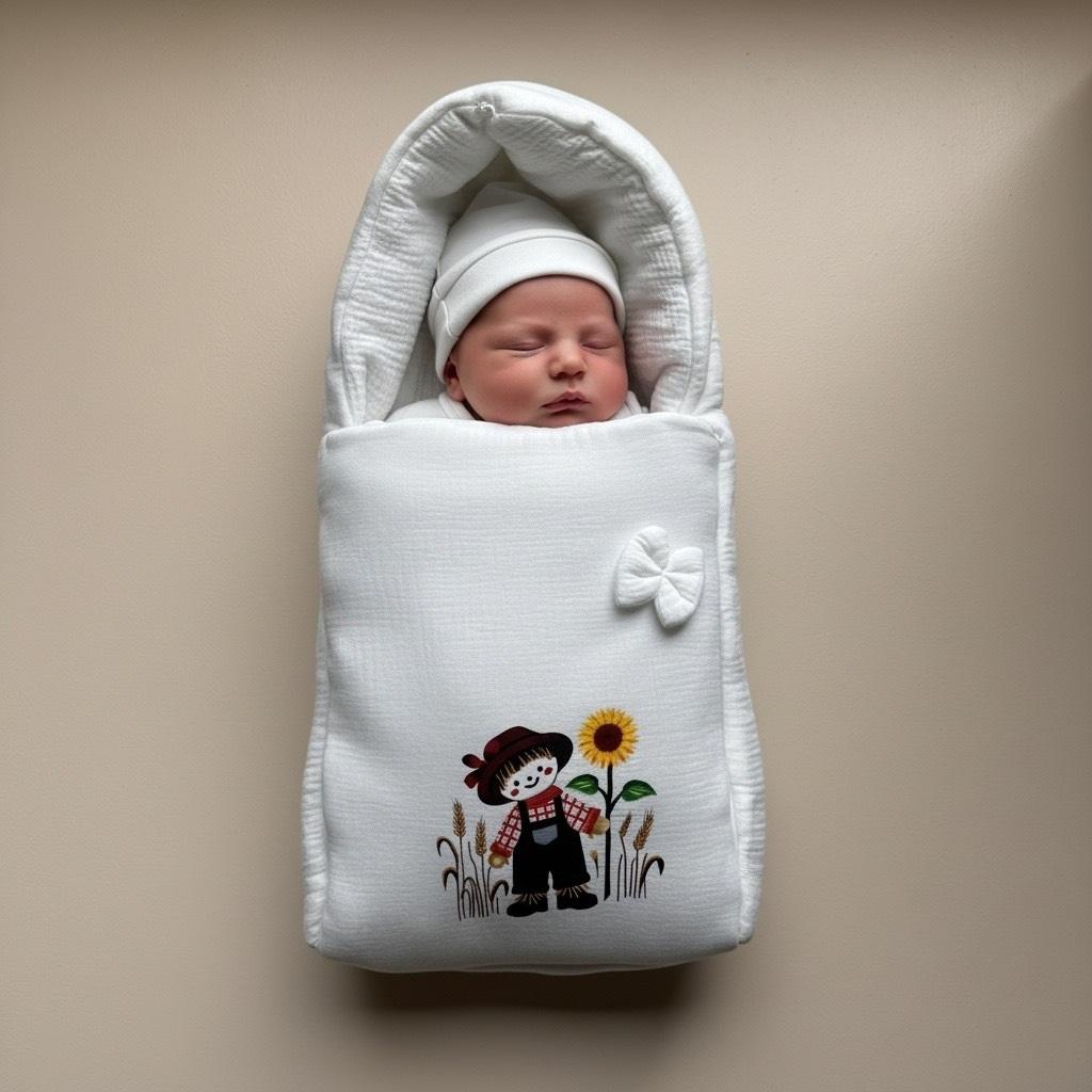Sunflower Dreams Muslin Sleeping Bag