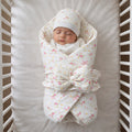 Blush Meadow Muslin Drape Set